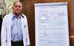 Tööle tulles pani Narva haigla juht tahvlile kirja eesmärgid ning need on seal siiani.